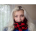 Checkered Play Cowl in Black And Red