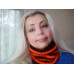 Striped Hype Cowl Halloween Edition Orange and Black