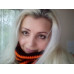 Striped Hype Cowl Halloween Edition Orange and Black