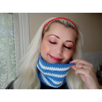 Striped Hype Cowl