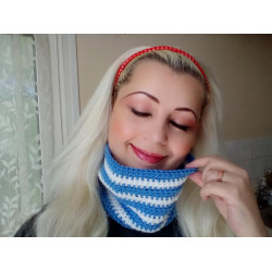 Striped Hype Cowl