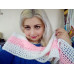 Stripy Mesh Scarf