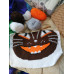 Vintage Halloween Grin Cat